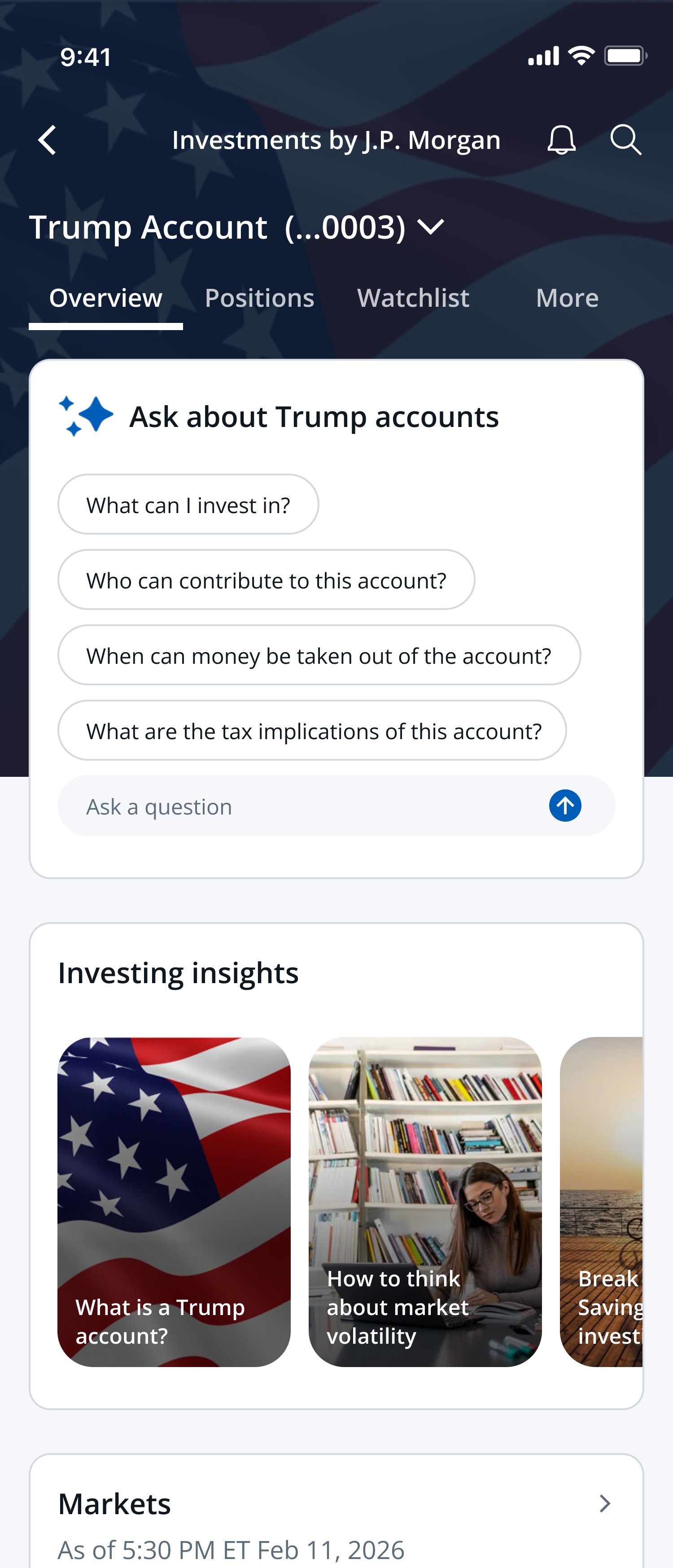 AI guidance screen